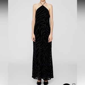 Leanne Dress black zebra